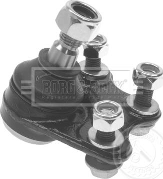 Borg & Beck BBJ5480 - Несучий / направляючий шарнір autocars.com.ua