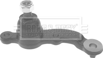 Borg & Beck BBJ5520 - Несучий / направляючий шарнір autocars.com.ua