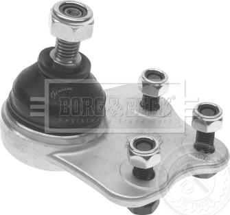 Borg & Beck BBJ5573 - Несучий / направляючий шарнір autocars.com.ua