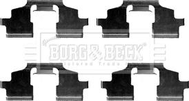 Borg & Beck BBK1331 - Комплектующие для колодок дискового тормоза autodnr.net