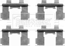Borg & Beck BBK1484 - Комплектующие для колодок дискового тормоза avtokuzovplus.com.ua