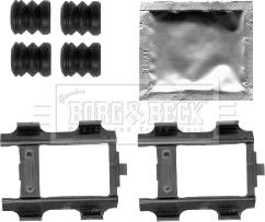 Borg & Beck BBK1495 - Комплектующие для колодок дискового тормоза autodnr.net