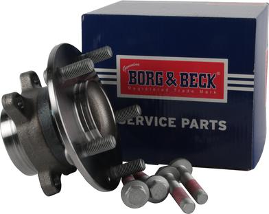 Borg & Beck BBK1605 - Комплектующие для колодок дискового тормоза avtokuzovplus.com.ua