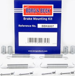 Borg & Beck BBK6007 - Комплектующие, стояночная тормозная система autodnr.net