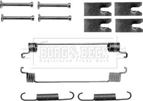 Borg & Beck BBK6151 - Комплектующие, барабанный тормозной механизм avtokuzovplus.com.ua