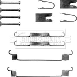 Borg & Beck BBK6154 - Комплектующие, барабанный тормозной механизм avtokuzovplus.com.ua