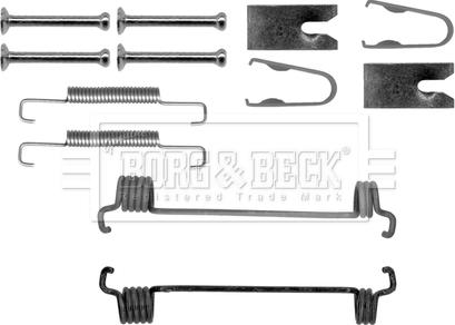 Borg & Beck BBK6164 - Комплектующие, стояночная тормозная система autodnr.net