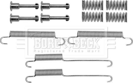 Borg & Beck BBK6216 - Комплектуючі, гальмівна система autocars.com.ua