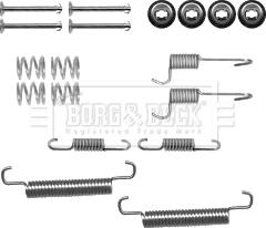 Borg & Beck BBK6228 - Комплектуючі, гальмівна система autocars.com.ua