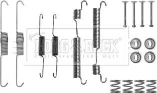 Borg & Beck BBK6242 - Комплектуючі, барабанний гальмівний механізм autocars.com.ua