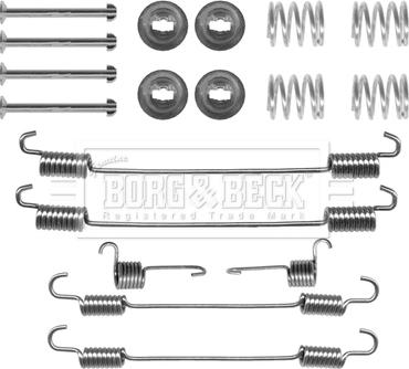 Borg & Beck BBK6247 - Комплектуючі, барабанний гальмівний механізм autocars.com.ua