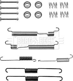 Borg & Beck BBK6273 - Комплектующие, барабанный тормозной механизм avtokuzovplus.com.ua