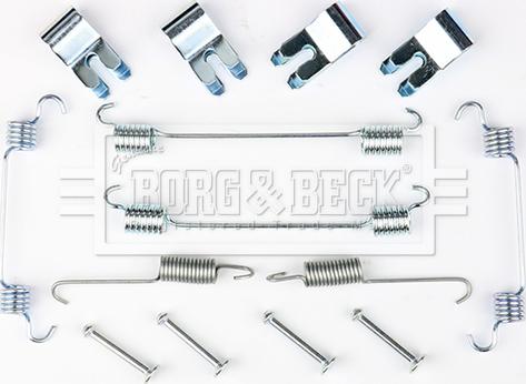 Borg & Beck BBK6357 - Комплектуючі, барабанний гальмівний механізм autocars.com.ua