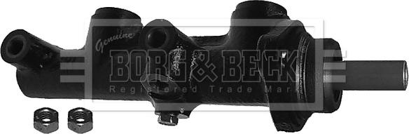Borg & Beck BBM4008 - Головний гальмівний циліндр autocars.com.ua