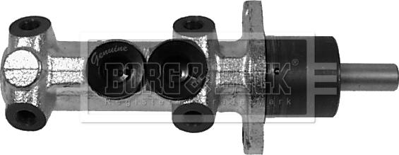 Borg & Beck BBM4586 - Главный тормозной цилиндр avtokuzovplus.com.ua