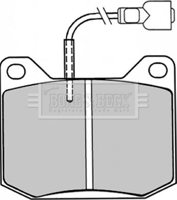 HELLA 8DB355006-001 - Тормозные колодки, дисковые, комплект avtokuzovplus.com.ua