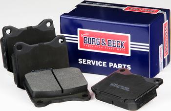 Borg & Beck BBP1057 - Тормозные колодки, дисковые, комплект avtokuzovplus.com.ua