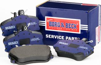 Borg & Beck BBP1388 - Тормозные колодки, дисковые, комплект avtokuzovplus.com.ua