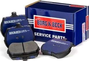 Borg & Beck BBP1409 - Гальмівні колодки, дискові гальма autocars.com.ua