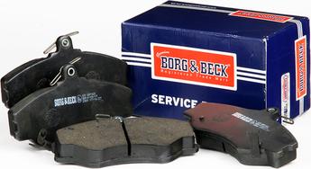 Borg & Beck BBP1428 - Тормозные колодки, дисковые, комплект avtokuzovplus.com.ua