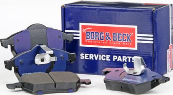 Borg & Beck BBP1444 - Тормозные колодки, дисковые, комплект avtokuzovplus.com.ua