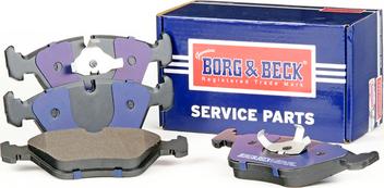 Borg & Beck BBP1460 - Тормозные колодки, дисковые, комплект autodnr.net