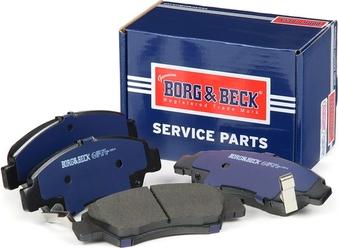 Borg & Beck BBP1467 - Гальмівні колодки, дискові гальма autocars.com.ua