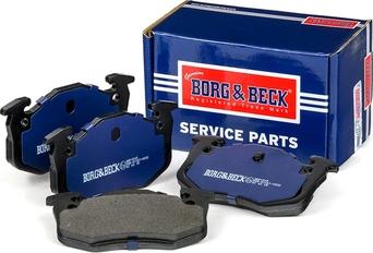 Borg & Beck BBP1545 - Тормозные колодки, дисковые, комплект autodnr.net