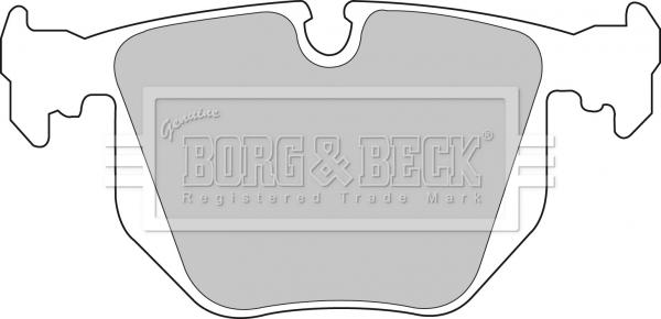 Borg & Beck BBP1562 - Гальмівні колодки, дискові гальма autocars.com.ua