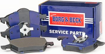 Borg & Beck BBP1575 - Тормозные колодки, дисковые, комплект autodnr.net