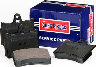 Borg & Beck BBP1579 - Тормозные колодки, дисковые, комплект avtokuzovplus.com.ua