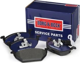 Borg & Beck BBP1617 - Тормозные колодки, дисковые, комплект autodnr.net