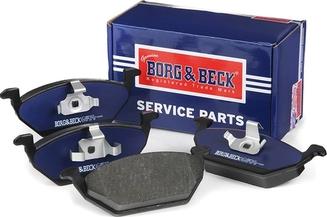 Borg & Beck BBP1619 - Тормозные колодки, дисковые, комплект autodnr.net