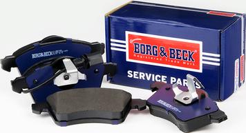 Borg & Beck BBP1692 - Тормозные колодки, дисковые, комплект avtokuzovplus.com.ua