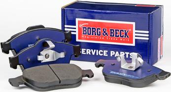 Borg & Beck BBP1731 - Тормозные колодки, дисковые, комплект avtokuzovplus.com.ua