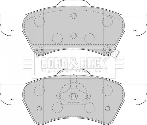 Ferodo FQT1510 - Гальмівні колодки, дискові гальма autocars.com.ua