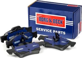 Borg & Beck BBP1798 - Гальмівні колодки, дискові гальма autocars.com.ua