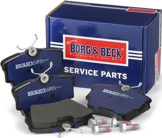 Borg & Beck BBP1813 - Гальмівні колодки, дискові гальма autocars.com.ua