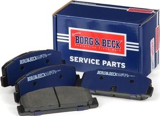 Borg & Beck BBP1816 - Тормозные колодки, дисковые, комплект autodnr.net
