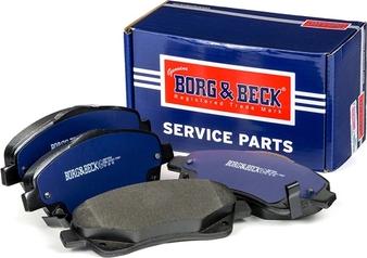 Borg & Beck BBP1854 - Гальмівні колодки, дискові гальма autocars.com.ua
