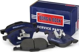Borg & Beck BBP1864 - Тормозные колодки, дисковые, комплект avtokuzovplus.com.ua