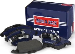 Borg & Beck BBP1876 - Тормозные колодки, дисковые, комплект autodnr.net