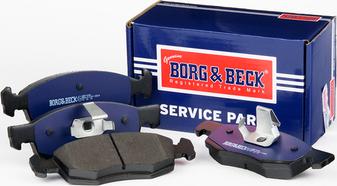 Borg & Beck BBP1886 - Тормозные колодки, дисковые, комплект avtokuzovplus.com.ua