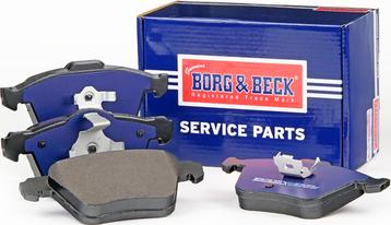 Borg & Beck BBP1928 - Тормозные колодки, дисковые, комплект autodnr.net