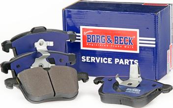 Borg & Beck BBP1942 - Тормозные колодки, дисковые, комплект autodnr.net