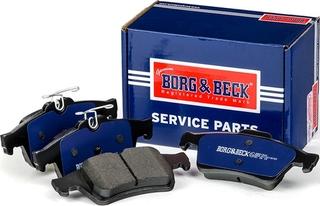 Borg & Beck BBP1943 - Тормозные колодки, дисковые, комплект autodnr.net