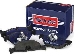 Borg & Beck BBP1963 - Тормозные колодки, дисковые, комплект avtokuzovplus.com.ua