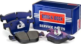 Borg & Beck BBP1977 - Гальмівні колодки, дискові гальма autocars.com.ua