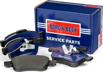 Borg & Beck BBP1979 - Тормозные колодки, дисковые, комплект autodnr.net