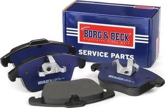 Borg & Beck BBP1981 - Гальмівні колодки, дискові гальма autocars.com.ua